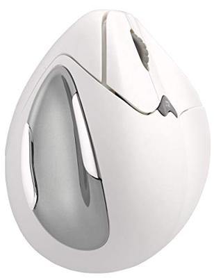 Evoluent VerticalMouse4 VM4RB Mac Ergonomische muis Bluetooth Optisch Wit, Zilver 6 Toetsen 2800 dpi Ergonomisch Evoluent VerticalMouse4 VM4RB Mac Ergonomische muis Bluetooth Optisch Wit, Zilver 6 Toetsen 2800 dpi Ergonomisch