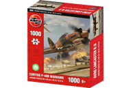 Curtiss P-40B Warhawk Puzzel 1000 Stukjes - thumbnail