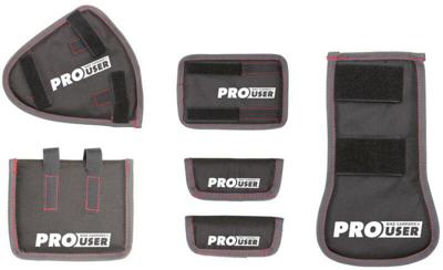 Pro User Fietsbeschermset voor Pro User Fietsendragers Zwart 7 delig