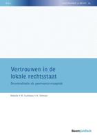 Vertrouwen in de lokale rechtsstaat (Paperback) - thumbnail