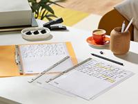 Leitz harmonica showtas met metalen boord, pak van 3 stuks - thumbnail