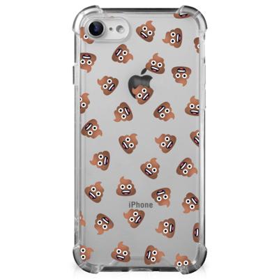Doorzichtige Silicone Hoesje voor iPhone SE 2022/2020 | iPhone 8/7 Poep Emojis Doorzichtige Silicone Hoesje voor iPhone SE 2022/2020 | iPhone 8/7 Poep Emojis