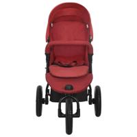 Kinderwagen staal rood - thumbnail