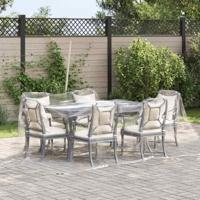 Doorzichtig zeildoek met zeilringen 3x4 m PVC - thumbnail