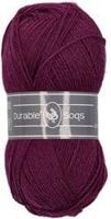 Durable Soqs 249 Plum - Haakgaren / Breigaren - thumbnail