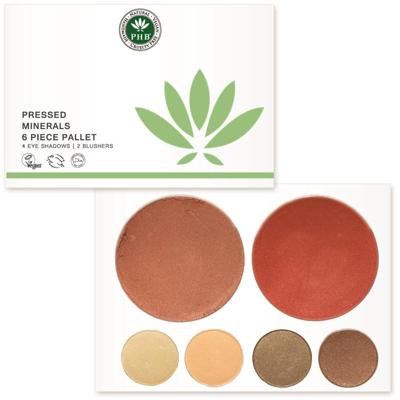 PHB Ethical Beauty Pressed Minerals 6 Piece Pallet 30gr PHB Ethical Beauty Pressed Minerals 6 Piece Pallet 30gr