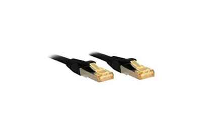 LINDY 47311 RJ45 Netwerkkabel, patchkabel CAT 6a (losse kabel CAT 7) S/FTP 5.00 m Zwart Snagless 1 stuk(s)