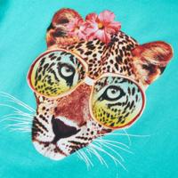 Kindershirt 140 mintkleurig - thumbnail