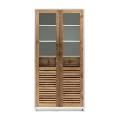 Rivièra Maison Buffetkast 'Lake House' Eikenhout en glas, 205 x 100cm