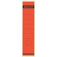 Leitz rugetiketten, zelfklevend, ft 6,1 x 28,5 cm, pak van 10 stuks, rood - thumbnail