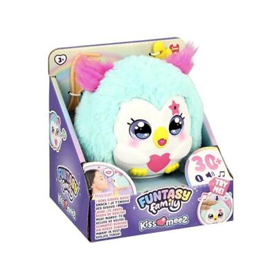 Jumbo Funtasy Family Knuffel Kiss Meez Uil + Geluid