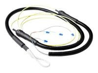 ACT RL2304 Prefab Glasvezel Kabel Singlemode OS2 4-voudig LC Connectoren - 40 meter - thumbnail