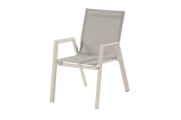 Hartman Napoli stapelbare tuinstoel sand beige - thumbnail