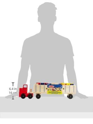 Melissa & Doug Houten Vrachtwagen Bouwset