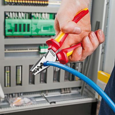 KNIPEX Krimptang voor adereindhulzen VDE 9778180 KNIPEX Krimptang voor adereindhulzen VDE 9778180
