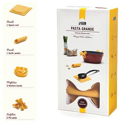 Keukenhulpjes Pasta Grande set van 4 Keukenhulpjes Pasta Grande set van 4