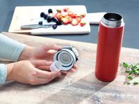 Leifheit 3273 Flip Isoleerbeker 600 ml Rood - thumbnail