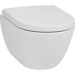 Ben Segno 2.0 hangtoilet met toiletbril compact Xtra glaze+ Free flush mat wit