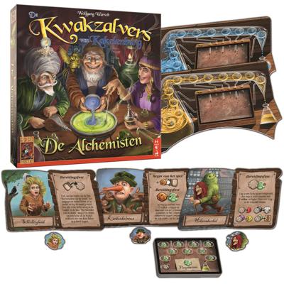 999Games 999 games de kwakzalvers van kakelenburg: de alchemisten uitbreiding bordspel