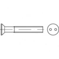 TOOLCRAFT TO-5379957 Veiligheidsschroeven M3 20 mm Tweegats 88112 RVS A2 100 stuk(s) - thumbnail