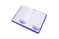 Canenco Stitch pluche notitieboek lichtblauw - thumbnail