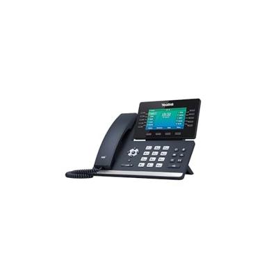 Yealink SIP-T54W Vaste VoIP-telefoon Bluetooth, Handsfree, Compatibel voor hoorapparatuur, Headsetaansluiting, Optisch belsignaal, PoE, Nummerherhaling, WiFi Yealink SIP-T54W Vaste VoIP-telefoon Bluetooth, Handsfree, Compatibel voor hoorapparatuur, Headsetaansluiting, Optisch belsignaal, PoE, Nummerherhaling, WiFi