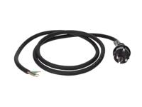 Rubber netsnoer 1.5 m 3g2.5 cee 7/7 stekker naar stekkerloos Velleman - Velleman - thumbnail