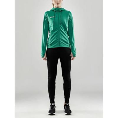 Craft 1910158 Evolve Hood Jacket Wmn - Team Green - XL Craft 1910158 Evolve Hood Jacket Wmn - Team Green - XL