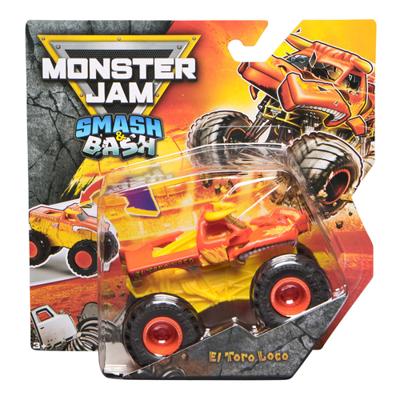 Monster Jam Smash and Bash Monster Truck 1:64