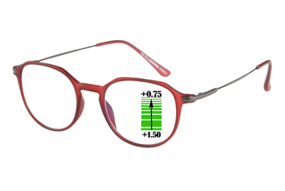 Leesbril Ofar Office Multifocaal CF0004C- Rood -+1.50 Leesbril Ofar Office Multifocaal CF0004C- Rood -+1.50