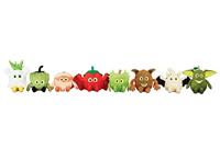 Knuffel Pluche Prei, 15cm - thumbnail