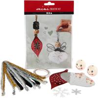 Creativ Company Creative mini kit, uitgestanste figuren voor het maken van hangende decoraties, 1 set - thumbnail