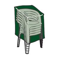 Stoelhoes Altadex Voor stoelen Groen Polyester 68 x 68 x 110 cm - thumbnail