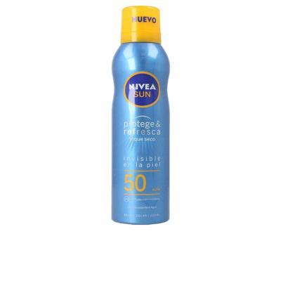 Zon Protector Spray Nivea Sun Protege&Refresca Bruma Solar Invisible Spf50 Spf 50 200 ml