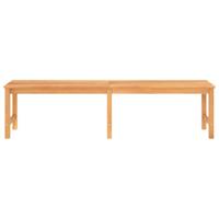 Tuinbank 180 cm massief teakhout - thumbnail
