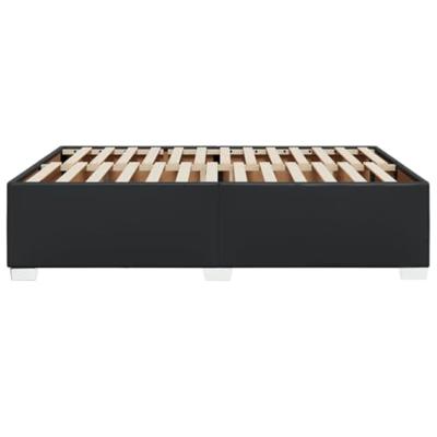 Bedframe kunstleer zwart 140x190 cm Bedframe kunstleer zwart 140x190 cm