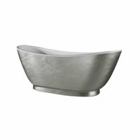 Vrijstaandbad Best Design Silvercreek 175x75x68 cm Zilver - thumbnail