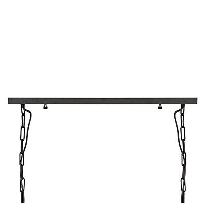 LABEL51 Hanglamp 'Loco', Metaal, 8 lamps, kleur Zwart