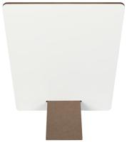 Nobo Mini whiteboard, magnetisch, met standaard, ft A4, pak van 4 stuks - thumbnail