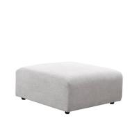 HKliving Jax bank Hocker Sneak Light Grey - thumbnail