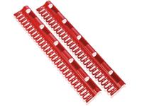 Leifheit 81534 pegasus houders voor klein wasgoed 2 stuks rood - thumbnail