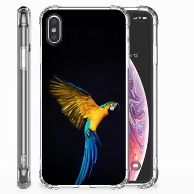 Apple iPhone X | Xs Case Anti-shock Papegaai Apple iPhone X | Xs Case Anti-shock Papegaai