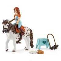 Schleich Horse Club Mia en Spotty + Accessoires - thumbnail