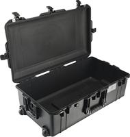 PELI 1615 Air Reiskoffer voor camera-uitrusting, water- en stofdicht, 71 liter volume, zonder schuimrubberen inzetstuk, kleur: zwart - thumbnail
