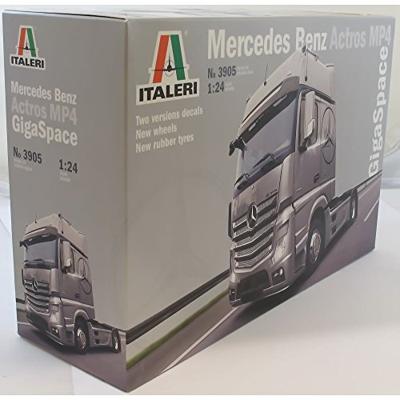 Italeri 510003905 Mercedes Benz Actros MP4 Gigaspace Vrachtwagen (bouwpakket) 1:24