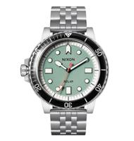 Nixon A1402-5235 Groen Zilverkleurig Heren horloge - thumbnail