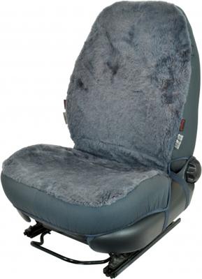 Carpoint stoelhoes schapenvacht universeel antraciet Carpoint stoelhoes schapenvacht universeel antraciet