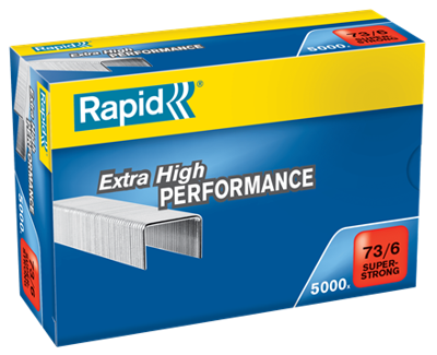 Rapid Nieten | 73/6 mm | Super Strong | 5.000 Stuks - 24890200 Rapid Nieten | 73/6 mm | Super Strong | 5.000 Stuks - 24890200