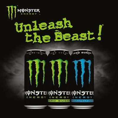 Monster energy zero sugar blik (12x 0,5 liter) (kopie amazon)