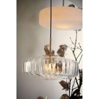 Light & Living Hanglamp 'Pleat' Glas, 40cm, kleur Transparant - thumbnail